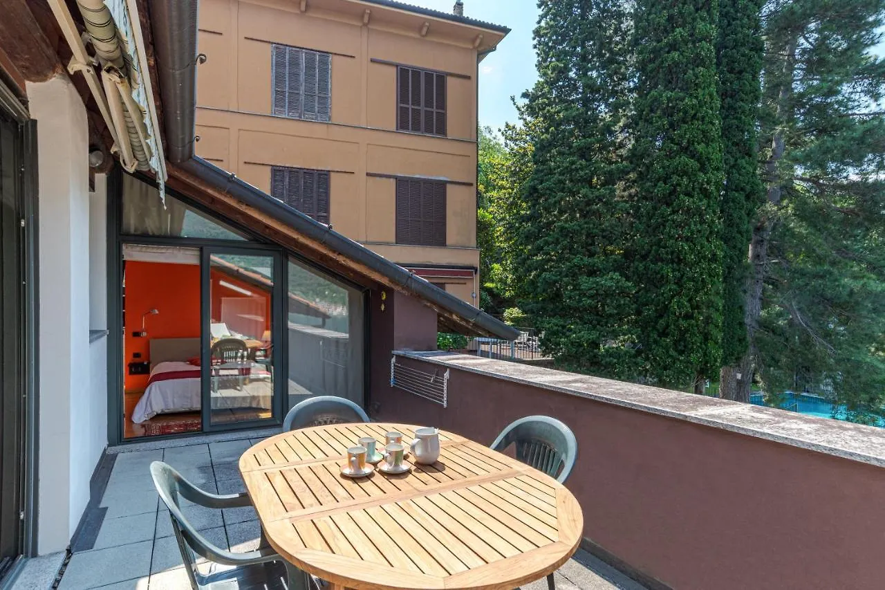 Apt With Terrace And Shared Pool! Lake View! Lejlighed Nesso Italien